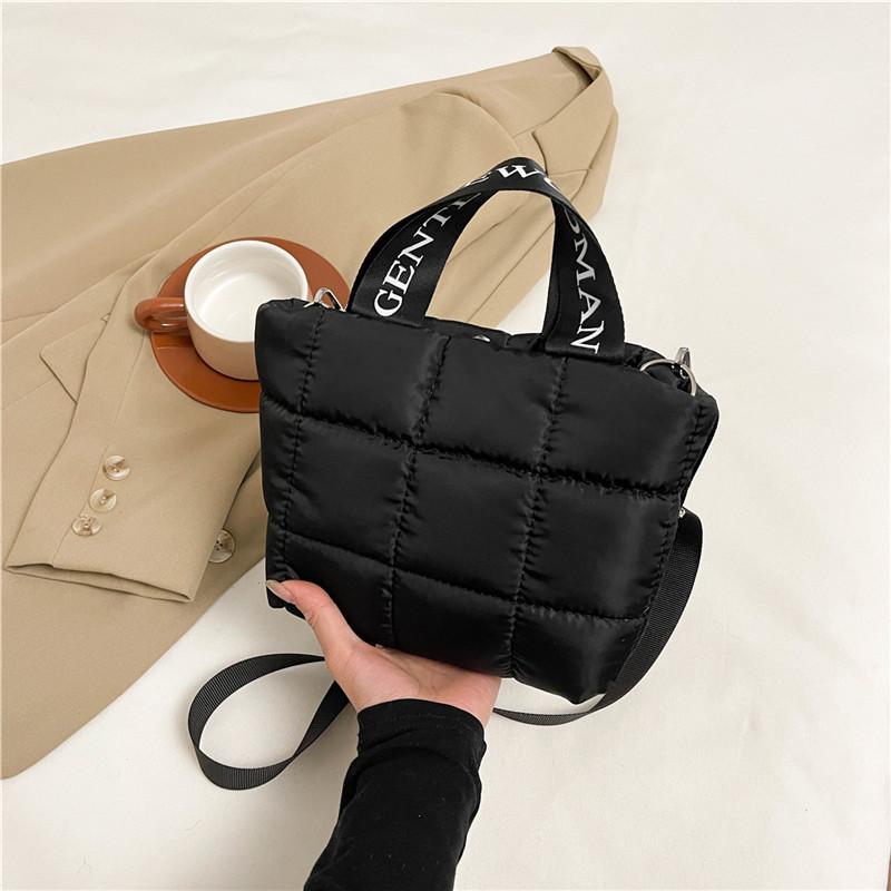 

Water Bucket Bag For Women With Polyester Fabric And Magnetic Closure For Daily Use чёрный