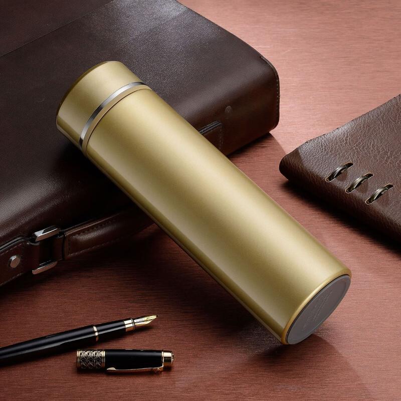 Stainless Steel Tea Infuser Insulated Travel Mug