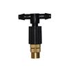 brass misting nozzle brass hose nozzles Water sprayers Drip barbed 1/4"Connector Garden watering sprinklers 6pcs