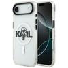 Karl Lagerfeld IML Karl Sketch Logo MagSafe Case for iPhone 17 Air - Transparent