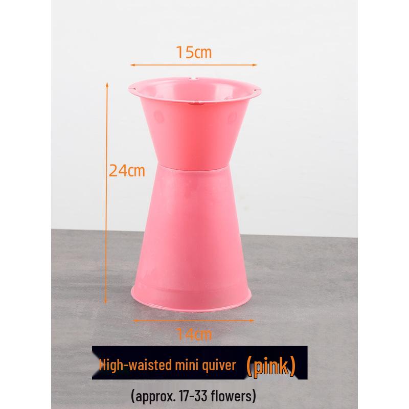 Compact Heightened Flower Arrangement Holder - Bouquet Arrow Tube Floral Liner