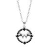 Wednesday Necklace for Men Women Fashion Hollow Letter W Pendant Charm, Minimalist Versatile Gift