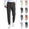 Men's  Elastic  Self-Cultivation  Business  Leisure  Golf   Jogging  Pants  Trousers