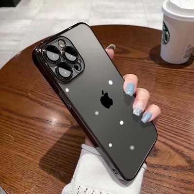 Suitable for Apple 16promax Phone Case Electroplating, IPhone15 Anti-drop Full Package 14 Transparent 13 Simple 12 Shell