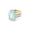 Orbita achteckig geschliffener exquisiter Ring Damenringe 5640252