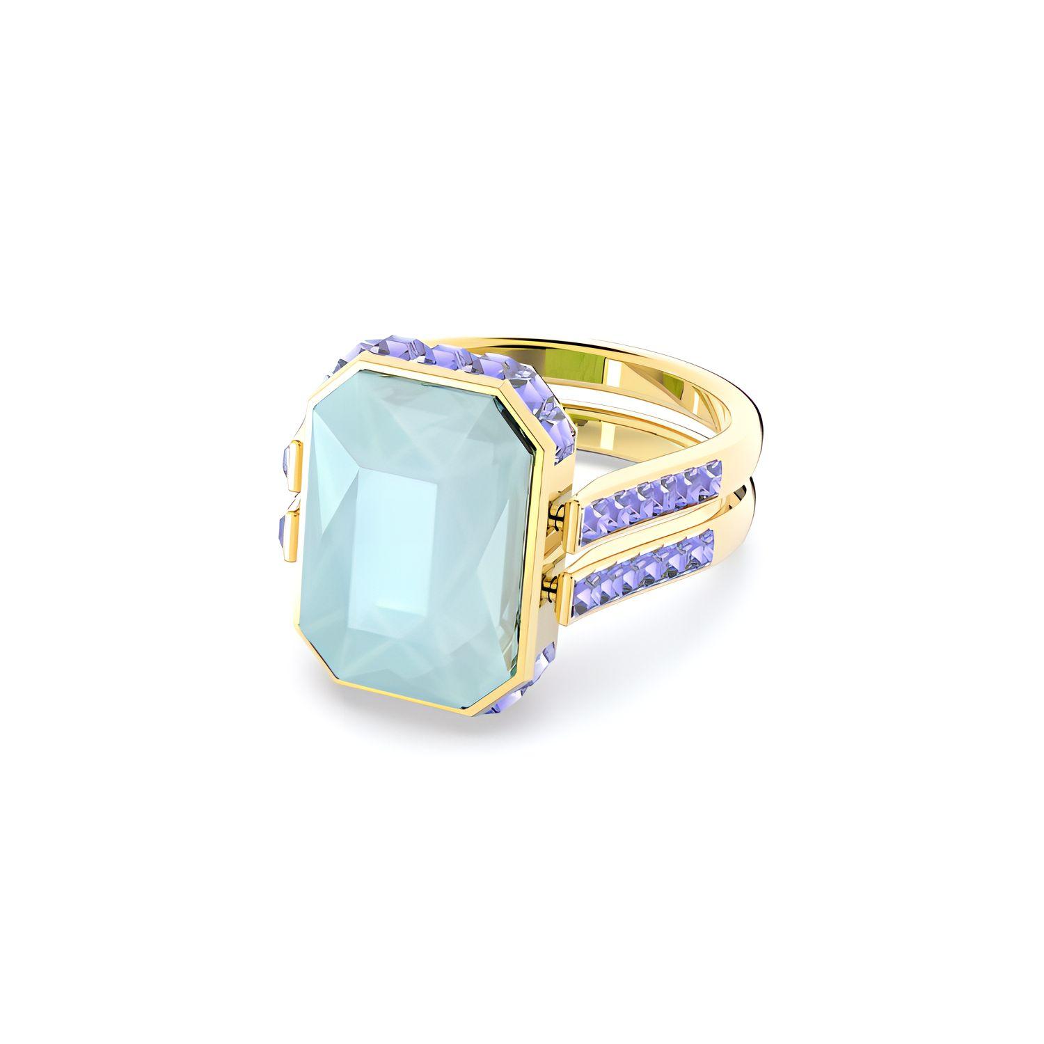 Кольцо Swarovski Orbita с восьмиугольной огранкой Изысканное женское кольцо 5640252 52
