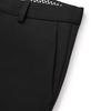 Septwolves Men's Nylon-Spandex Straight-Leg Elastic Casual Pants