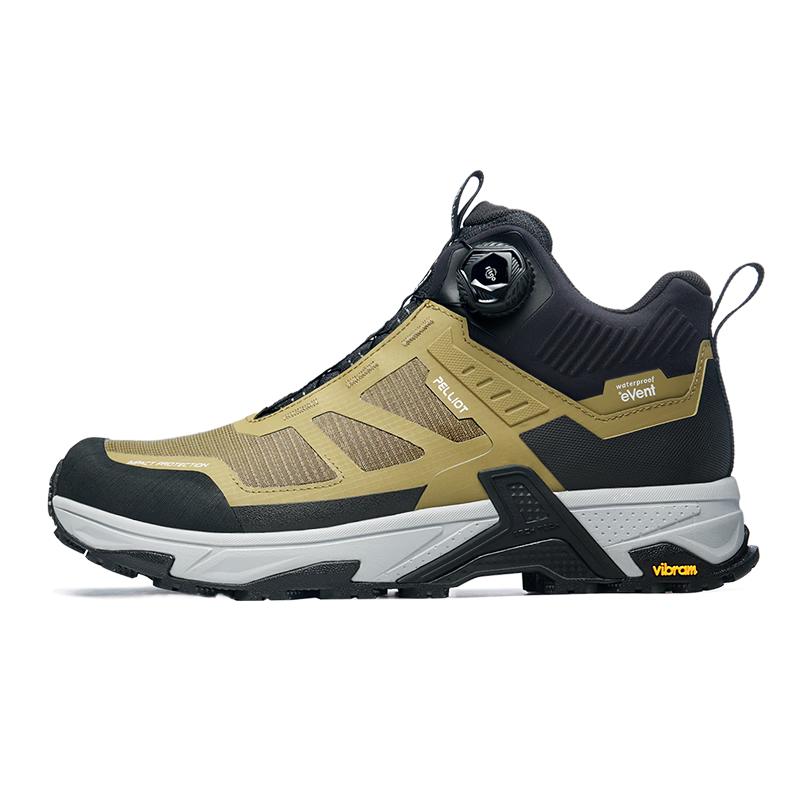 

Pelliot MT-Master Unisex Vibram Waterproof Breathable Mid-Top Hiking Shoes 39