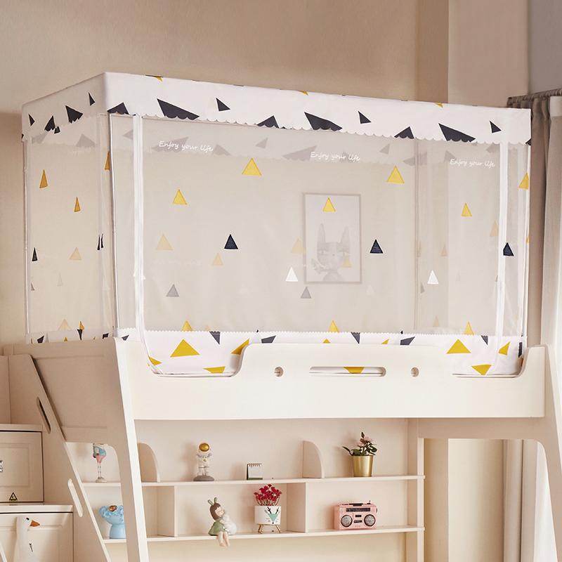 Free Shipping Children's Bunk Bed with Ladder - 1.5m Top, 1.2m Bottom, 1.35m Double Layer High & Low Design for Parent-Child.