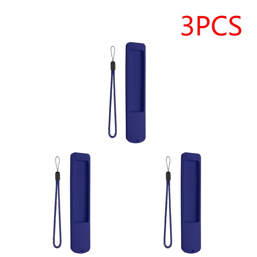 1-3pcs Silicone Case  for XMRM-ML Remote Control Cover Anti-Drop Remote Case Anti-Scratch Protective Skin Sleeve with Lanyard