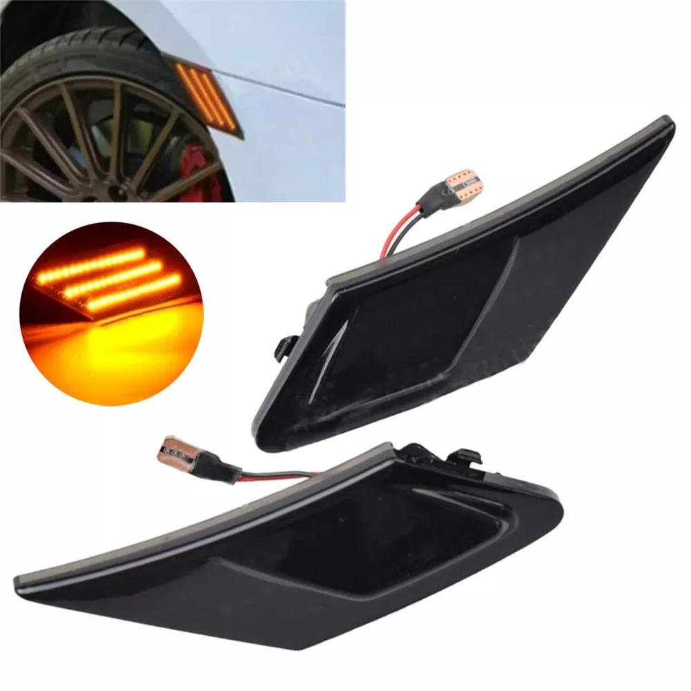 Car Front Bumper Smoke LED Side Marker Turn Signal Light Replacement For BRZ For Scion 2013-2020 For Toyota 86 Car Accessories