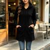 Sweat à capuche zippé décontracté à manches longues pour femme - Veste pour un usage quotidien