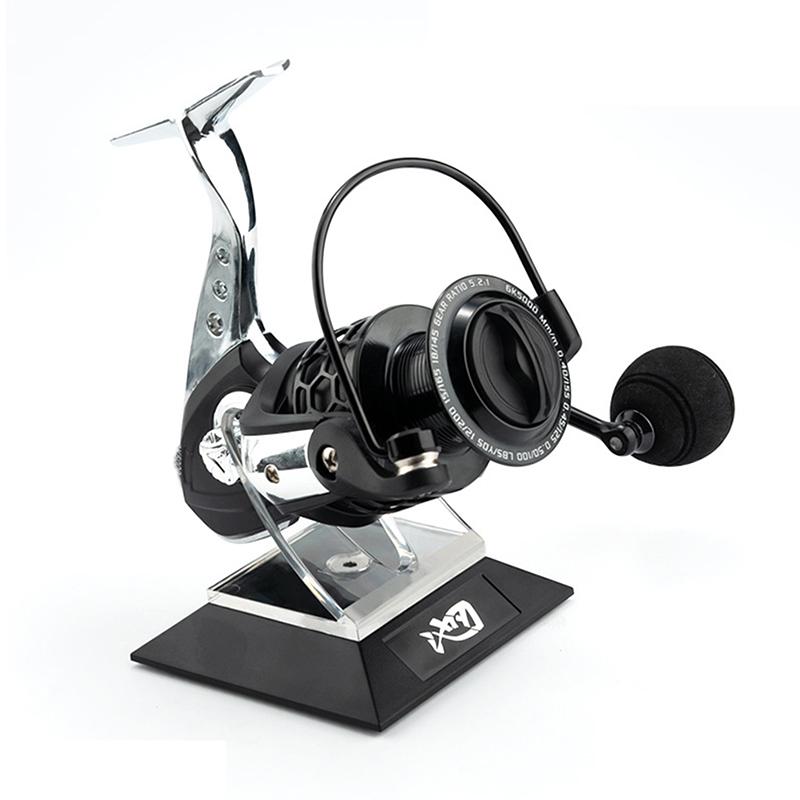 Acrylic Fishing Reel Display Holder Spinning Baitcasting Reel Stand Rack Durable Non Slip Water Drop Wheel Display Stand Support