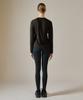BASIC HOUSE Women'S Cool Functional Air Dry Raglan Long Sleeve Tee Black Lzts3210