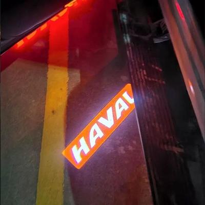 2PCS Laser Projector Ghost Shadow LED Car Door Welcome Light For Haval Dargo H6 H2 H5 H7 H8 H9 F7 Jolion Auto Goods