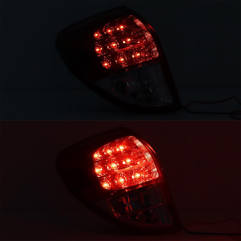 For Toyota RAV4 2005 2006 2007 2008 Tail Light Auto Rear Bumper Brake Lamp Taillight Cover Housing Car Accessories Lamp Assembly