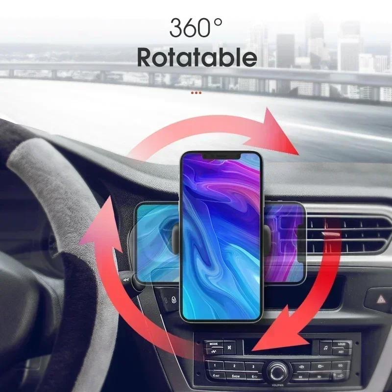 Car Air Outlet Mount Clip Interior Car Phone Holder Universal Mobile Holder ABS Car Mount Phone Support Mobile Phone Holder