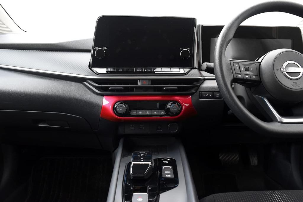 SecondStage Air Conditioning Panel for Nissan Note Aura and more e-POWER (Red) E13, FE13, (SHN0196RED)