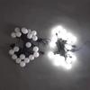 LED Ping Pong String Lights - Multi-Purpose Decorative Lights for Weddings, Festivals, Outdoor Camping, and Party Backgrounds
