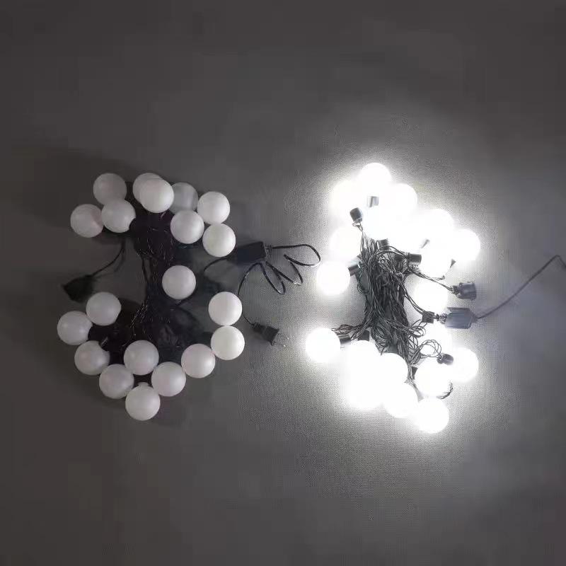 LED Ping Pong String Lights - Multi-Purpose Decorative Lights for Weddings, Festivals, Outdoor Camping, and Party Backgrounds