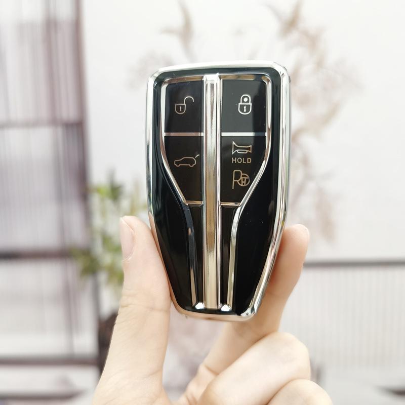 Luxury Protective Key Case for FAW Hongqi H5/HS5/HS7/H9/e-HS9 Cars – Women's Edition