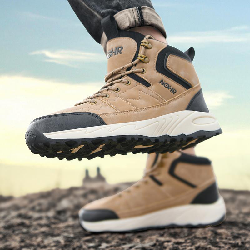 Men's Casual Shoes Outdoor Hiking Shoes Waterproof Trekking Shoes All Day Comfort Hiking Boots