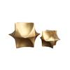 Kreative Harz Geometrische Dekorationen Geometrisches Gold Quadrat Goldener Stern Dekorative Figuren Hausdekoration Zubehör