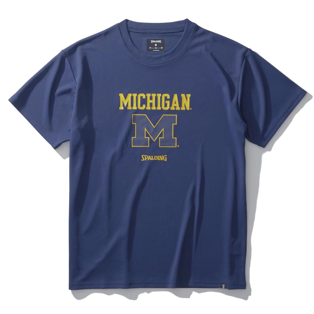 

Spalding Michigan Logo Navy T-Shirt, Size Small, SMT24123M