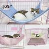 Summer Breathable Mesh Cloth Hammock Cage Clasp Hanging Bed for Pet Cat Animal
