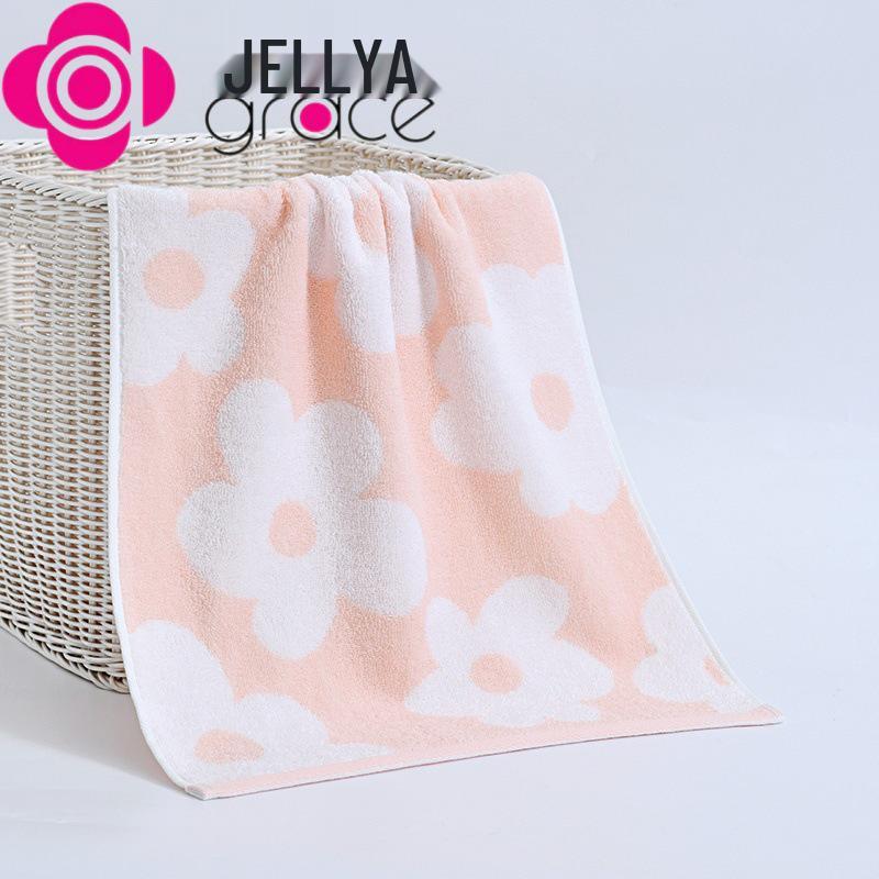 

Jieliya Мягкое хлопковое полотенце для лица для взрослых - Высокая впитываемость, Синьцзянский хлопок, Модель 221084M 95g Towel 72x34cm