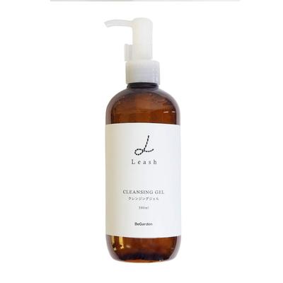 Leash Cleansing Gel 300mL: Pore Removal, Makeup Remover, Pore Care, Bergamot, Safe for Eyelash Extensions, Removes Blackheads and Clogged Pores,