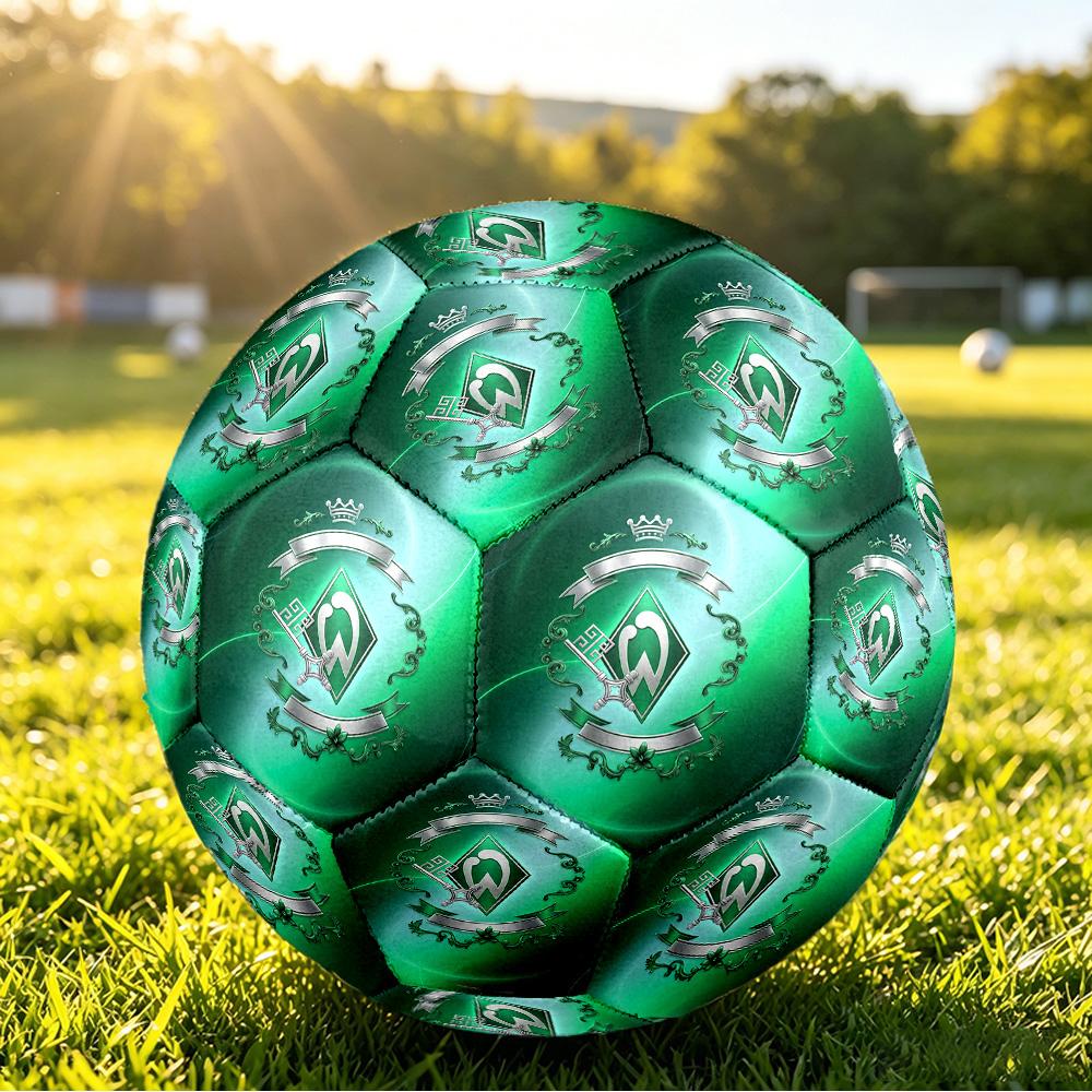 Werder Bremen FootballPrinted Size 5 Soccer Btball, Anti Slip Adult Match Football Souvenir for Football Fans