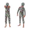 New Halloween Mummy Cosplay Costume For Children Thrilling All-in-one Outfit!