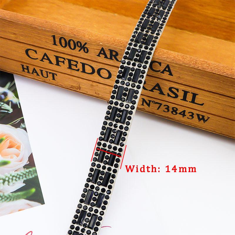 10pcs Rhinestone Ribbons Roll Diamond Sparkling Banding Party Gift Trim Decoration DIY Crafts Self-Adhesive Rhinestone Sticker