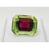 Awesome Pitambari Sapphire Natural 14+ Ct Emerald Cut Beautiful Gemstone