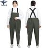 Waterproof Fishing & Aquaculture Bib Pants Set - Thick, Stain-Resistant, Wear-Resistant