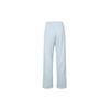 Anta Striped Letter Mid-Rise Straight Casual Pants Unisex Bottoms Light-Blue 972348303-2