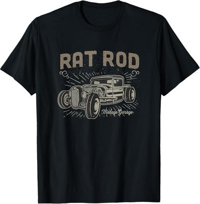 Vintage-Inspired Rat Rod Graphic Tee