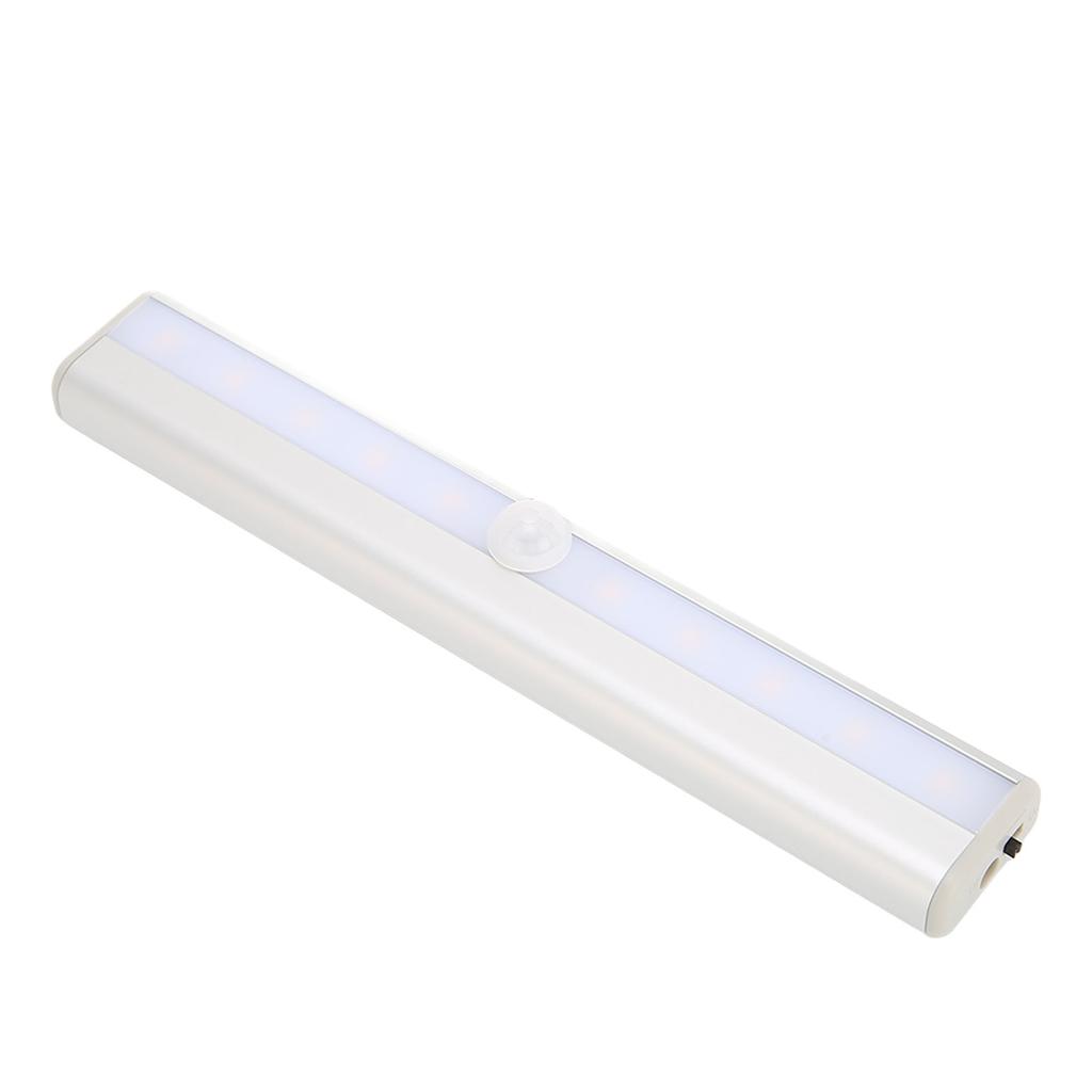 Motion Sensor Light Warm Light 10 LEDs Rechargeable Induction Night Light for Elderly Pregnant Women