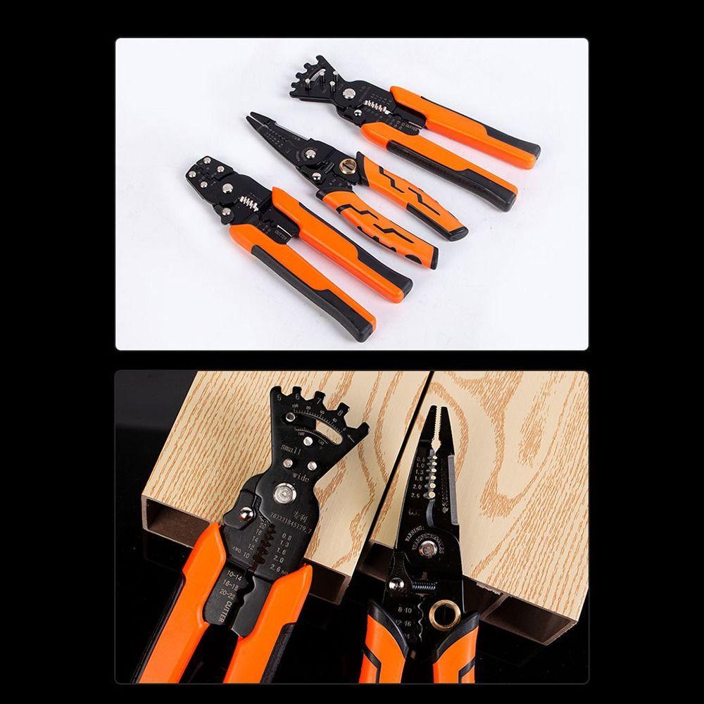 Portable Electrician's Wire Stripper Multifunctional Crimping Pliers New Bending Pliers