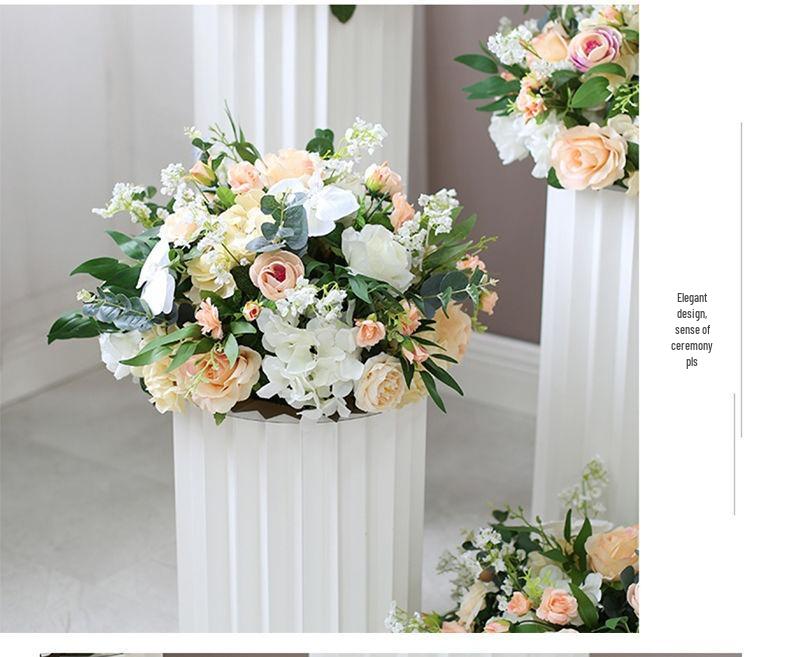 Artificial Silk Floral Centerpieces & Aisle Markers for Weddings, Events, and Displays