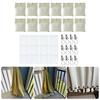 12pcs Reinforced Canvas Sandbags Auto Closing Design Includes Metal Clip Outdoor Windproof Tablecloth For Curtains