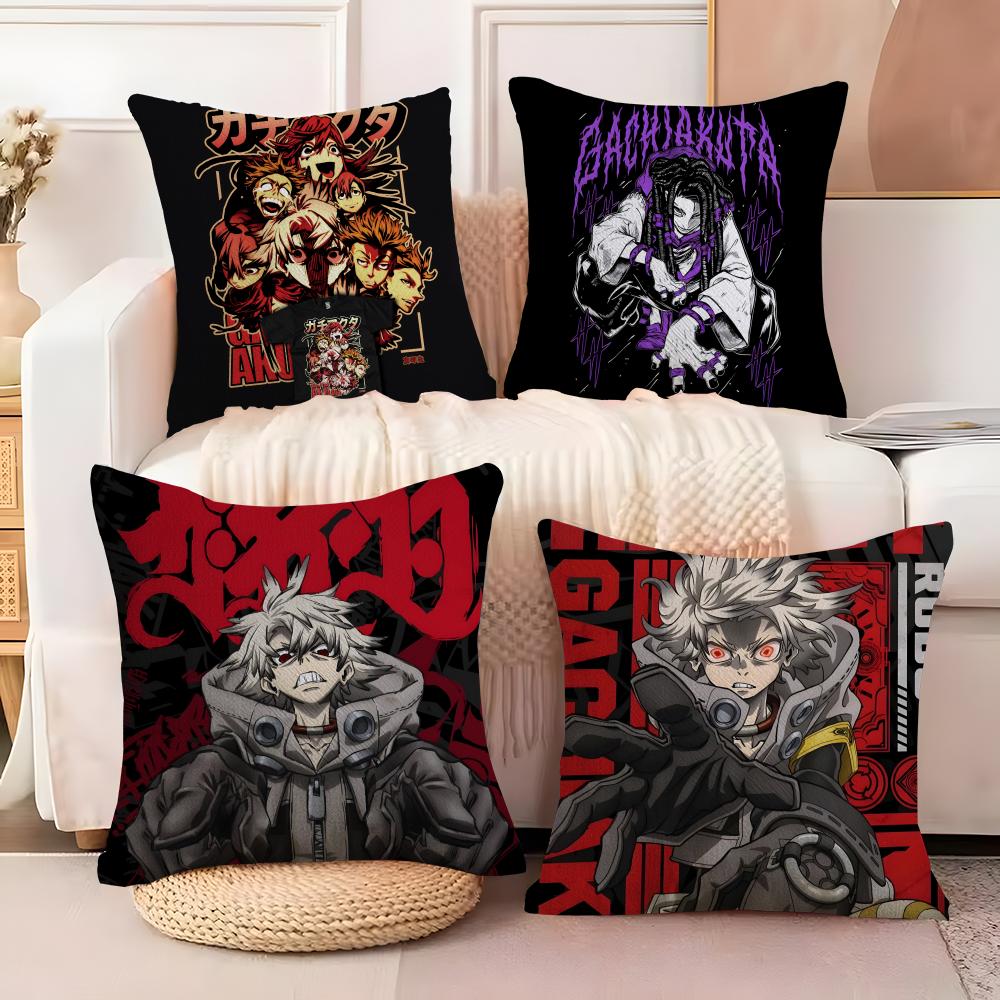 Dark Fantasy Comic G-Gachiakuta 3 Pillow Case Linen Pillow Case Sofa Home Decor Cushion Cover Cushion Cove