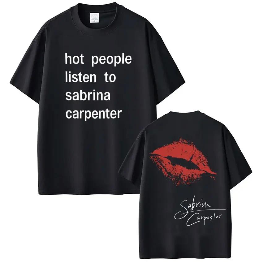 

Singer Sabrina Carpenter Tour 2026 Graphic Tshirt Unisex Women Harajuku Tshirts Summer Cotton Casual TShirts Fan Gifts Tops Y2K S