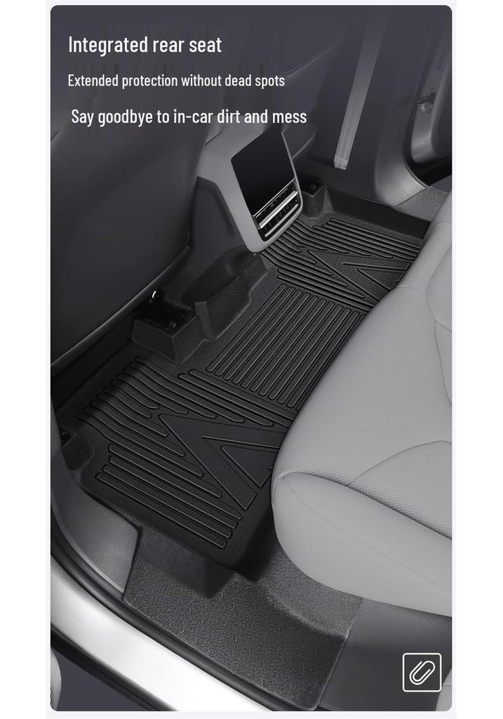 2026 Hongqi HS6 PHEV TPE Full Coverage Floor Mats - Custom Car Carpet Interior.