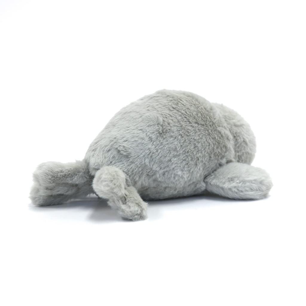 Cute Sales Fluffy Seal Plush Toy, Small, Gray, M0384