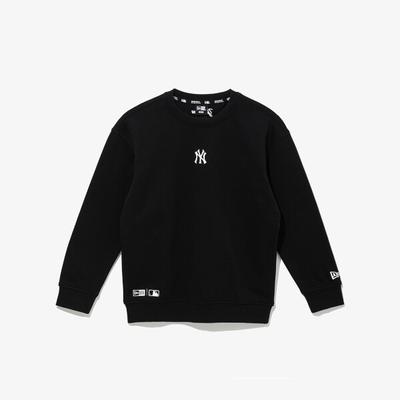 New Era Mlb New York Yankees Point Logo Sweatshirt Black 14443521