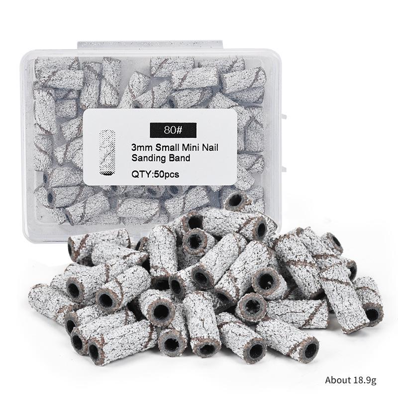 Set Manichiură Mini Bandă Abrazivă pentru Unghii și Mandrină