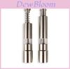 Stainless Steel Manual Spice Grinder With Press Action For Cooking And Kitchen Use
