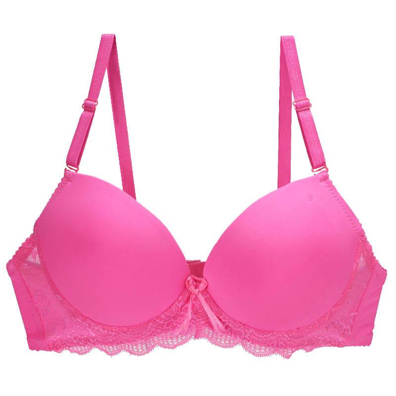 Supply Large size smooth and seamless underwear for women, anti-sagging thin breasts, gathering and adjusting bras and bras